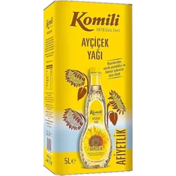 Erdallar Gross Market KOMİLİ AYÇİÇEK YAĞI 5 LT TNK