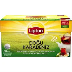 Erdallar Gross Market LİPTON DOĞU KARADENİZ DEMLİK POŞET ÇAY 80 Lİ