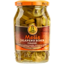 Erdallar Gross Market MELİS JALAPENO TURŞUSU CAM 330 GR
