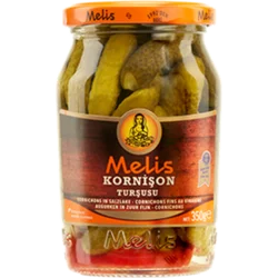 Erdallar Gross Market MELİS KORNİŞON TURŞUSU CAM 350 GR