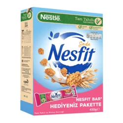 Erdallar Gross Market NESTLE NESFİT SADE 450 GR NESFİT BAR HEDİYELİ