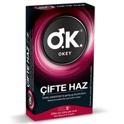 Erdallar Gross Market OKEY PREZERVATİF ÇİFTE HAZ 10 ADET