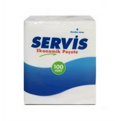 Erdallar Gross Market SERVİS PEÇETE 100'LÜ BEYAZ