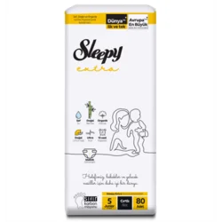 Erdallar Gross Market SLEEPY NATU.4 LÜ CIRTLI JUMBO NO 5 JUNİOR 80 Lİ