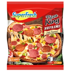 Erdallar Gross Market SÜPER FRESH PİZZA KİNG SLİMMO SÜPER 2 ADET 300 GR