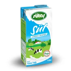 Erdallar Gross Market SÜTAŞ YARIM YAGLI SÜT 1LT