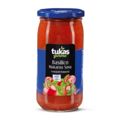 Erdallar Gross Market TUKAŞ BASİLİCO MAKARNA SOSU CAM 360 GR