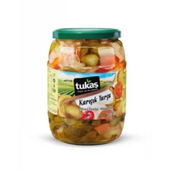 Erdallar Gross Market TUKAŞ KARIŞIK TURŞU CAM 680 GR