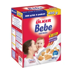 Erdallar Gross Market ÜLKER BEBE BİSKÜVİ KUTU 800 GR