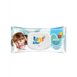 Erdallar Gross Market UNİ BABY ISLAK MENDİL AKTİF 90 LI