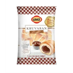 Erdallar Gross Market UNO KRUVASAN BELÇİKA ÇİKOLATALI 8 Lİ 240 GR